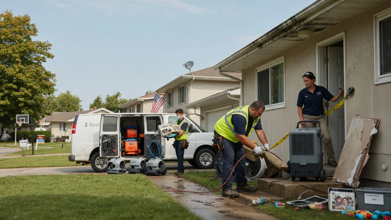 Water Damage Restoration in Lampe, MO near me